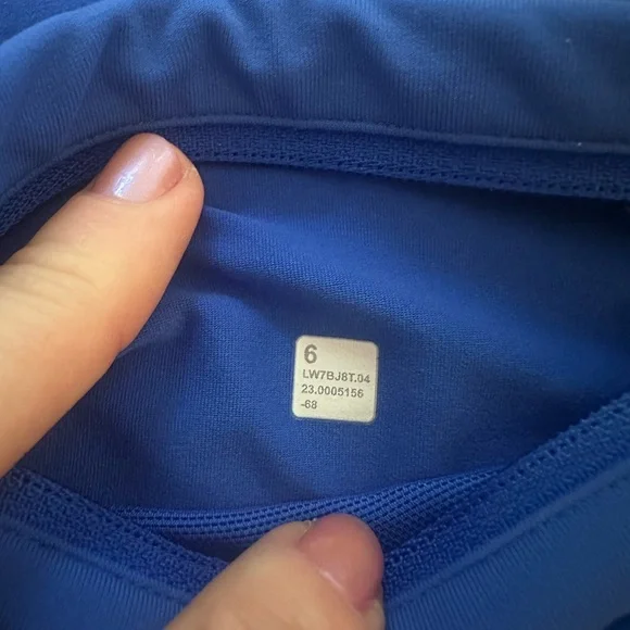 Speed Up Shorts 4 Inch Blazer Blue - Picture 5 of 5